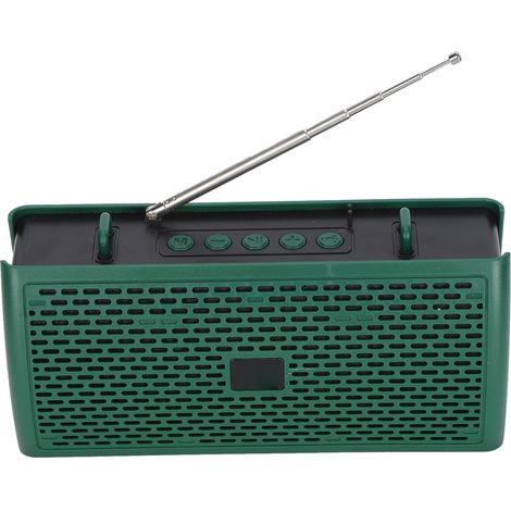 Enceinte Bluetooth portable sans fil Bluetooth 5.0 solaire avec lampe torche LED et radio FM
