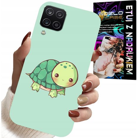Coque pour Samsung Galaxy A22 5G - Motifs tortues mignons pour enfants + verre trempé (1/5)