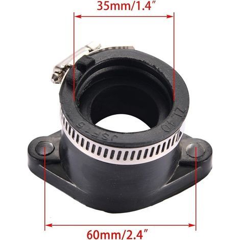 30mm Collecteur D'admission de Carburateur Remplacement pour 4 Temps 200cc 250cc GY6 Moteur Taotao ATV 4 Roues Quad Scooter Aller Kart Cyclomoteur Pit Dirt Bike (1/2)