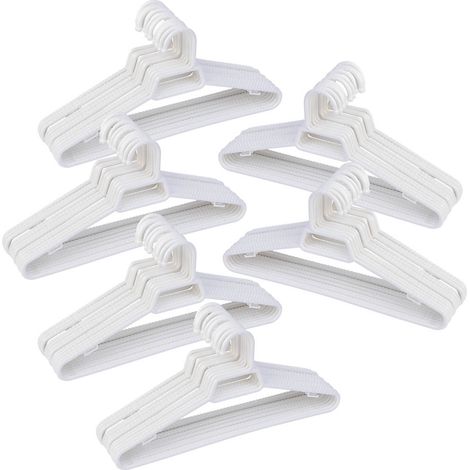 Percha multiusos de plastico pack de 72 uds 38x0,60x18h cm (1/5)