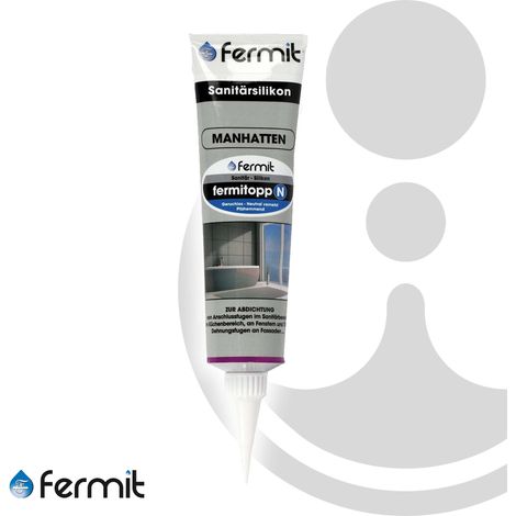 Fermit Fermitopp N Silikon Tube 100 ml grau-manhattan 16061