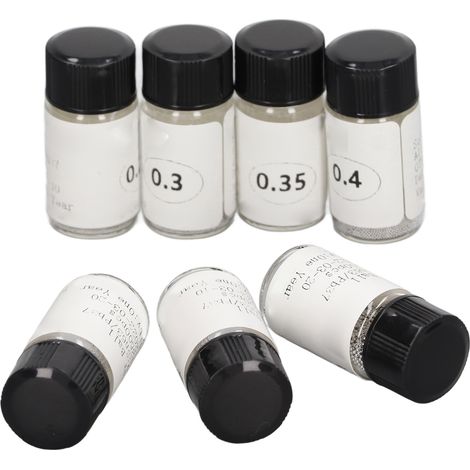 Set mit 7 Flaschen BGA-Lötkugeln, universelle Schablonen für die Reparatur von Leiterplattenchips, Verzinnen und thermisches Reballing. (1/5)