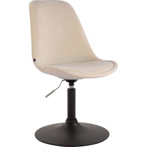 Esszimmerstuhl Maverick Samt creme schwarz (1/5)