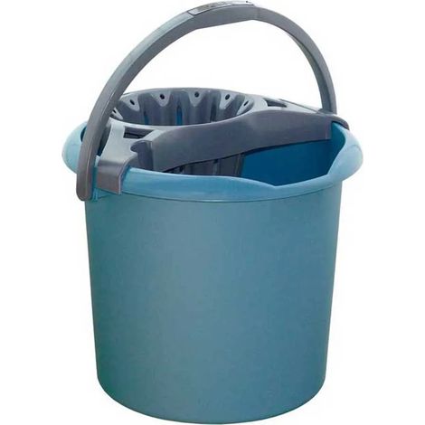 Secchio per mocio Denox 23700.415 capacità 12L design ergonomico (1/2)