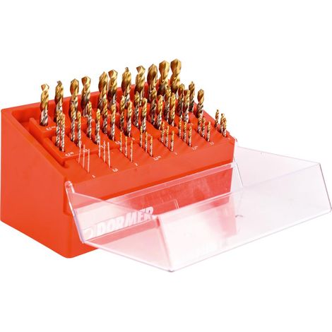 DORMER A099DRILLBOYXL Spiralbohrermagazin DIN 338 Typ N 1-13 mm HSS-TiN 55 teili (1/5)