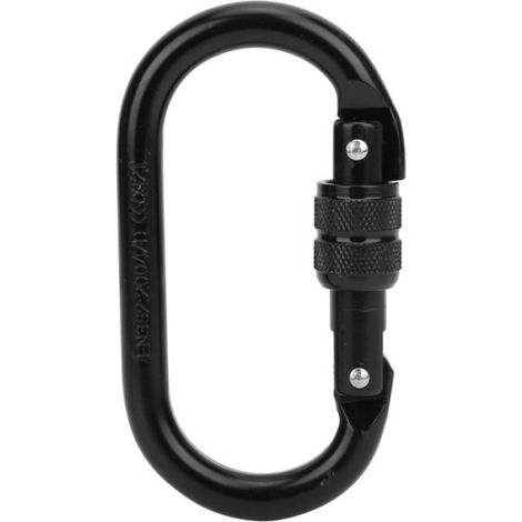 Shipenophy mousqueton automatique en forme de O Shipenophy serrure automatique en forme de O Shipenophy serrure sport prise Noir (1/5)