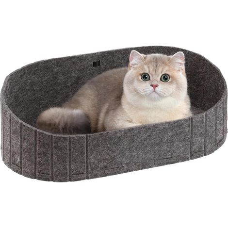pour chats Grotte en feutre pour chat Tapis anti mastication (1/5)
