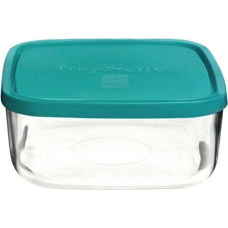 Contenitore in vetro per vivande porta pietanze con coperchio tonda bormioli cm19x19 (1/5)