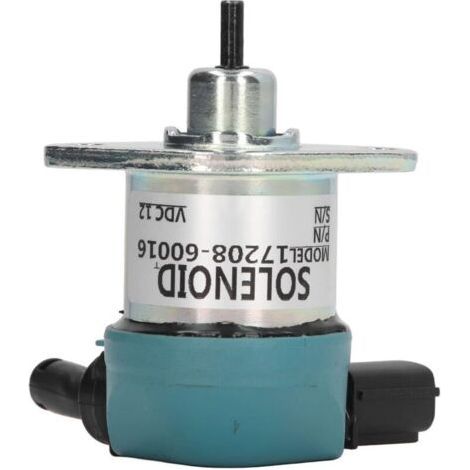 Électrovanne d'arrêt de carburant 17208-60015 17208-60016 17208-60017 17208-60010, compatible avec Kubota V1205 V1505 V1305 D1105 D1005 D905-sfygv (1/3)