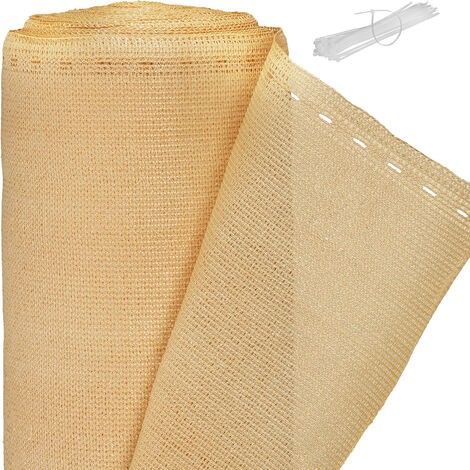 RETE OMBREGGIANTE ECRU ROTOLO 1X50MT PAPILLON