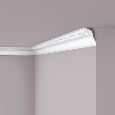 Cornisa NMC Z3 ARSTYL Noel Marquet Moldura decorativa Perfil de estuco diseño atemporal clásico blanco 2 m