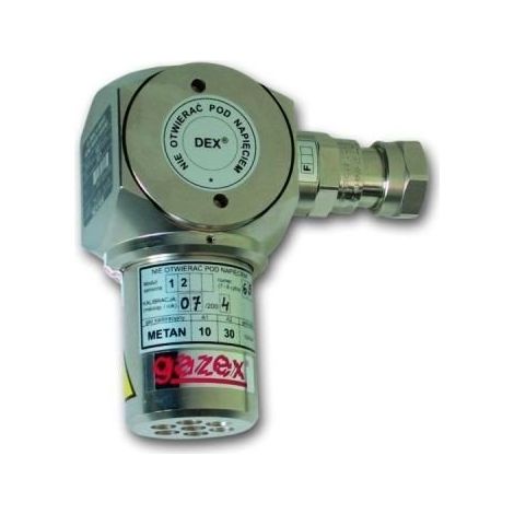 Erdgasmelder Methan, 10/30% UEG, AL-Gehäuse, F4-C-Version, pp-Sensor, für Gaskesselräume (1/4)