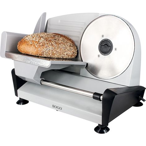 Trancheuse Sogo cfi-ss-921 150W Edelstahlklinge verstellbar (1/4)