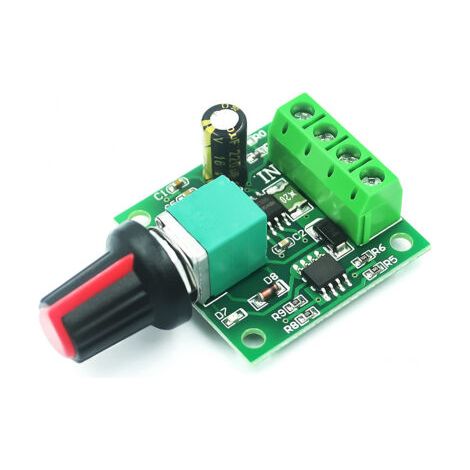 Regulador de voltaje PWM de CC de 1,8 V, 3 V, 5 V, 6 V, 7,2 V, 12 V, 2 A, controlador de velocidad, regulador de voltaje LED, interruptor de control ajustable (1/5)