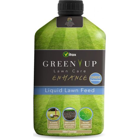 Vitax 5GEL3 Green Up Lawn Care Liquid Lawn Feed 1L VTX1376 (1/2)