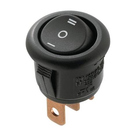 Interrupteur à bascule TRU COMPONENTS TC-R13-270D-02 1588071 250 V/AC 6 A 1 x On/Off/On à accrochage (1/2)