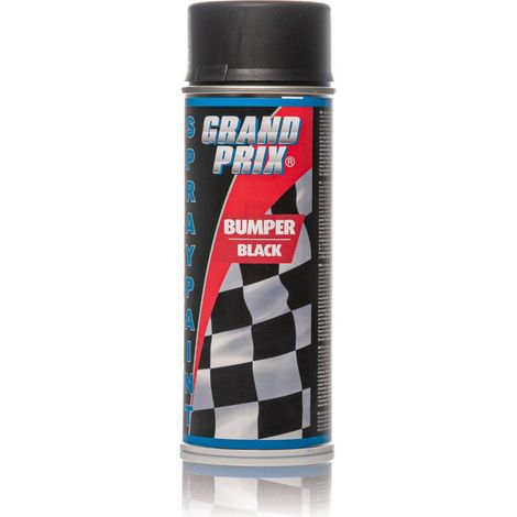 Peinture pour pare-chocs en plastique noir mat en aérosol GRAND PRIX (1/3)