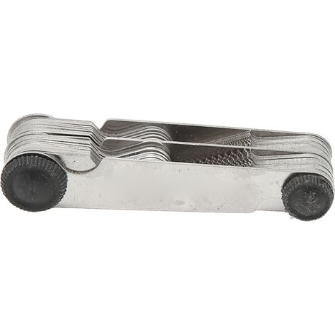 Gewindelehre für Gitarren, Metall, metrisch, imperial, 55°-60°-Schraubensteigung, Messwerkzeug (1/5)