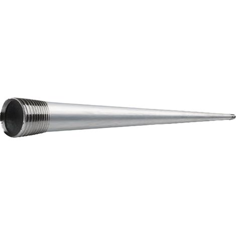 Boquilla para tubería de 3/4" pulgadas, 200 cm, galvanizada