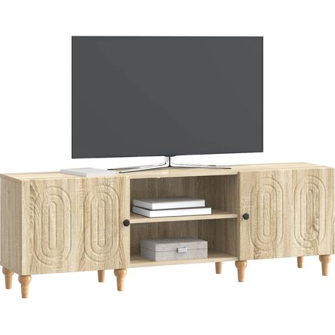 Maison Exclusive - TV-Schränk Sonoma-Eiche 150 x 31 x 50 cm Holzw