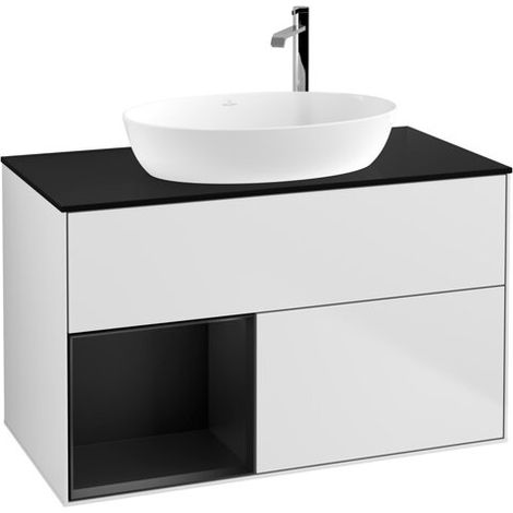 Villeroy & Boch F892PDMT Meuble sous-lavabo Finion F89 (1/2)