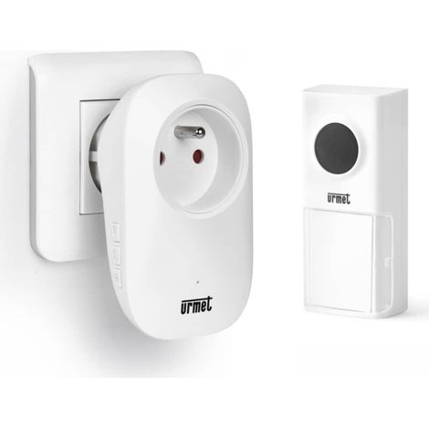 Urmet France Kit Timbre Olo Inalámbrico Alcance 100m