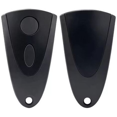 PA Telecommande Portail Compatible avec Novoferm Novotron 502 MAX43-2 512 MIX43-2, 433,92mhz Bip Portail Porte De Garage, 2 Canaux, Noir, Lot de 2 (1/4)