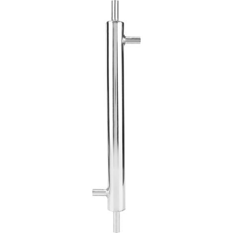 Tube de refroidissement externe en acier inoxydable, condensateur de distillateur, refroidisseur, pour brasserie domestique (1/4)