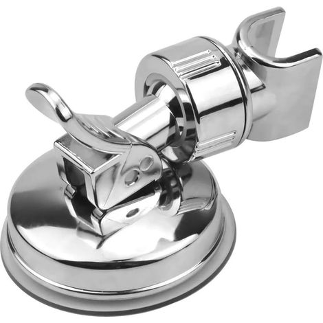 Soporte para cabezal de ducha con ventosa, no requiere taladrar, soporte ajustable para cabezal de ducha. (1/5)