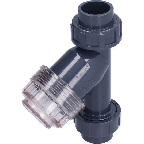 40-mm-Druckregler-Bewässerungsfilter, Y-Typ, für Aquaristik und chemische Industrie – Hochleistungs-Verunreinigungsfilter. (1/5)
