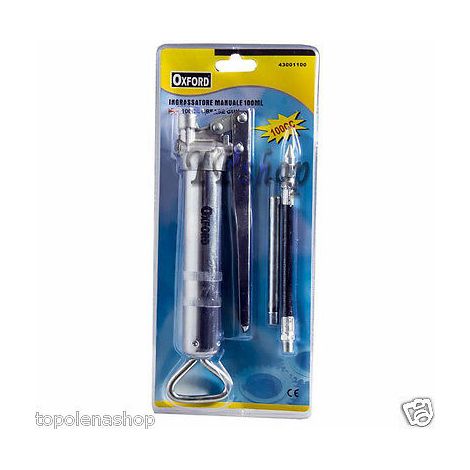 POMPA INGRASSATORE PISTOLA PER GRASSO AD ARIA MANUALE 100ML POMPA GRASSO MANUALE