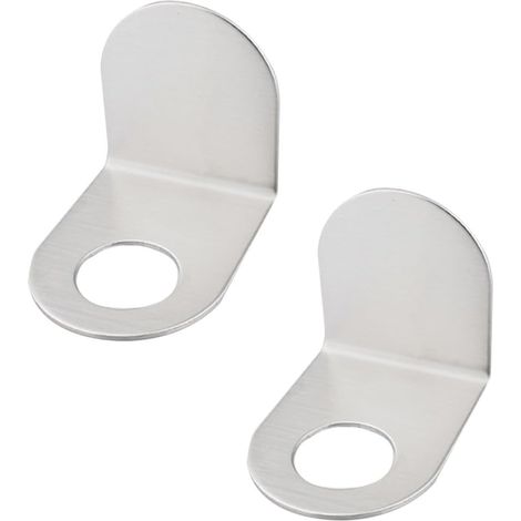 Support mural SECFOU 2 pièce en acier inoxydable pour distributeur de gel douche (1/5)