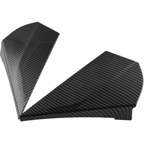 1 paire de baguettes de protection latérales de lunette arrière style fibre de carbone pour Toyota C-HR CHR 2016-2019 (1/5)