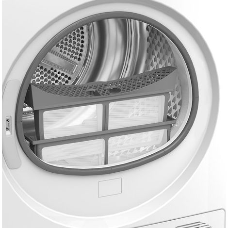 Beko BMT104EW Asciugatrice 10kg Classe C Linea Estetica NX motore inverter Display digitale Bianco (1/4)