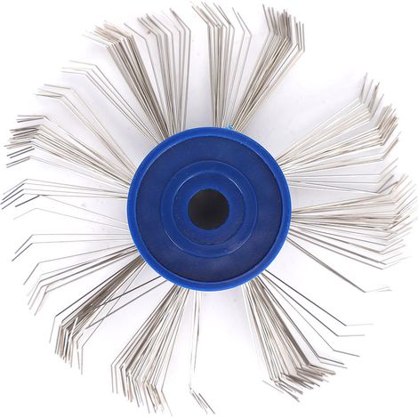 Brosse de polissage et de texturage en fil de fer de 0,3 mm, outil de fabrication de bijoux avec crochet (1/5)