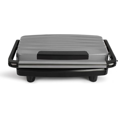 LIVOO DOC232G - Grill compact - 23x15cm - Revetement anti-adhésif - Témoin lumineux de chauffe - Charniere ajustable (1/5)
