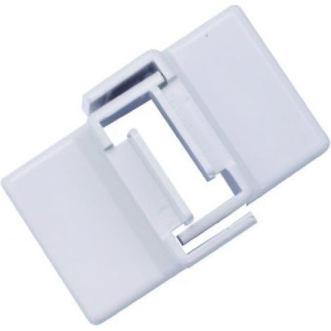 2 PZ Angolo Interno Connettore Angolare Per Canaline Passacavi 30X10mm Made In Italy