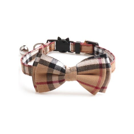 Collier pour chien, collier de chien réglable avec nœud papillon, collier pour animal de compagnie pour chien colliers de chien doux avec nœud papillon pour petits,moyens et grands chiens (1/3)