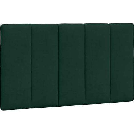 Maison Exclusive - Kopfteil-Kissen "Hanko" Dunkelgrün 80 cm Samt