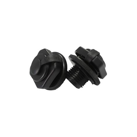 Capuchon de valve à vis – Remplacement F4C009B – Compatible Bestway Coleman et Intex – Gonflage et dégonflage（6X）
