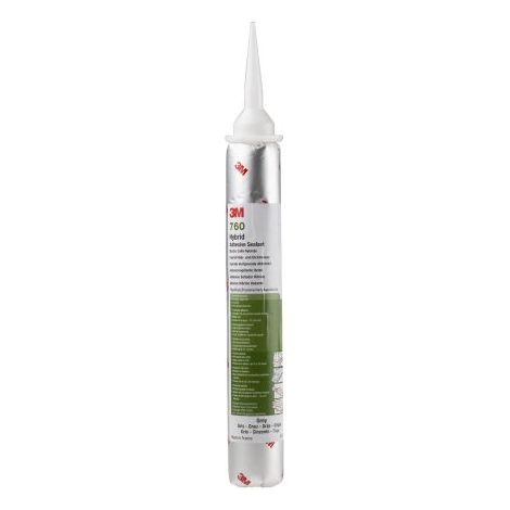 Mastic 3M 760 UV, Noir, Cartouche 600 ml, +100°C max ( Prix pour 1 )