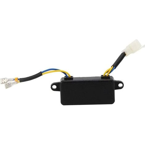 Régulateur Groupe Electrogene, Régulateur de Tension Avr 3KW, Avr pour Generateur a Essence, 250V 220UF Avr pour Générateur Essence Monophasé 2-3Kw Noir (1/4)