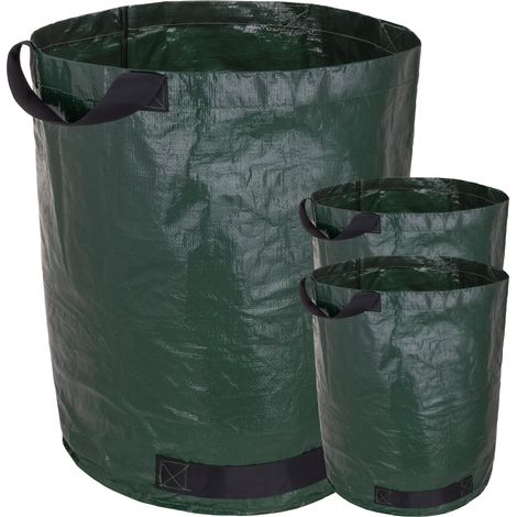 PrimeMatik - Sacs de nettoyage de jardin avec protection UV 60L 45 x 38 cm 3 unités (1/5)