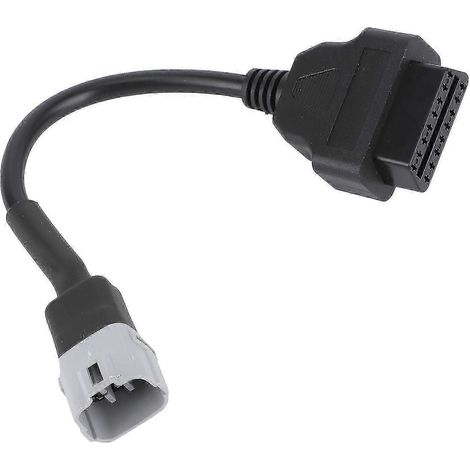 Faisceau adaptateur de diagnostic OBD2 à 6 broches de remplacement compatible avec Suzuki GSXR 1000/1000R/125 (1/5)