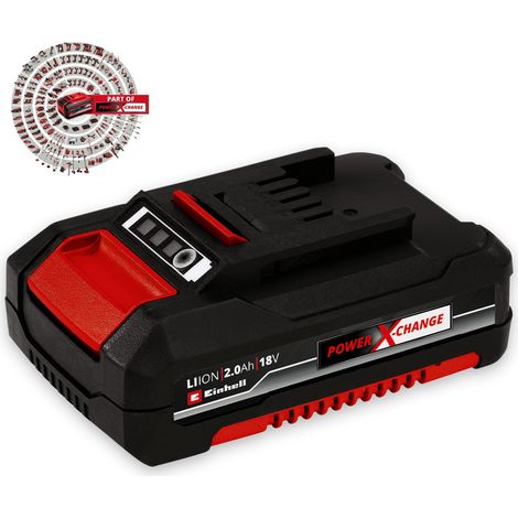 Einhell Power X Change 18v Lithium Ion 2.0ah Battery PX-BAT2 EINPXBAT2 Ozito (1/5)