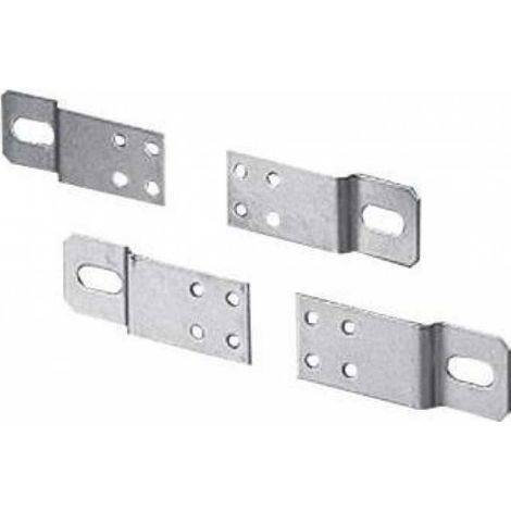 GW46446 Ensemble de 4 supports en acier zingué pour fixation de tableaux au mur