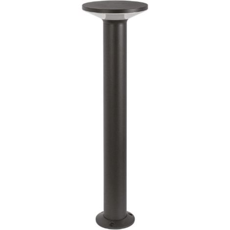 Lampadaire moderne gea led ges2332c à led ip65 60h 3000k, mono-émission, en polycarbonate et aluminium