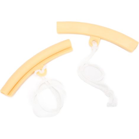 Lot de 2 Protège-jante en Plastique Souple Marron Clair, Garde-pneu Anti-Rayures pour Moto et Voiture, Protection de Jante de Remplacement (1/5)