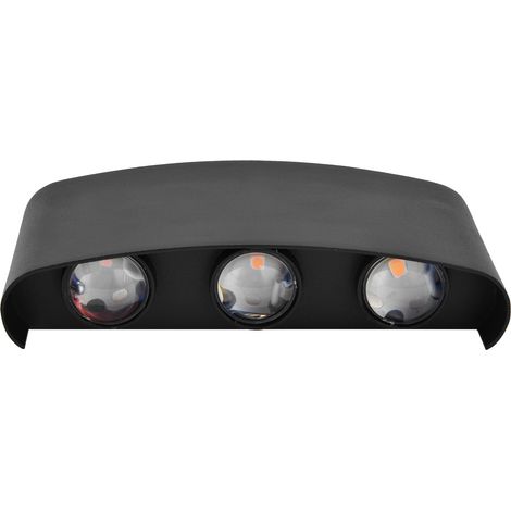Wasserdichte 6-W-LED-Wandleuchte – Warmweiß – 85–265 V – Für Innen und Außen – Dekorativ