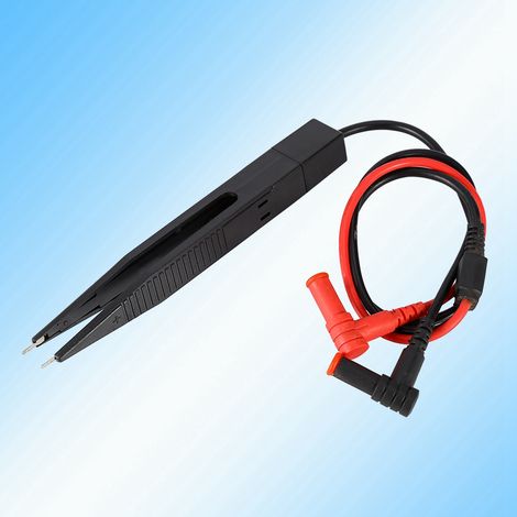 Pince de test SMD pour inductance, résistance, condensateur – Sonde multimètre haute qualité, pince crocodile pour composants électroniques (1/5)